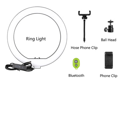 SH ProGlow 10”: Ring Light LED para Fotos e Vídeos