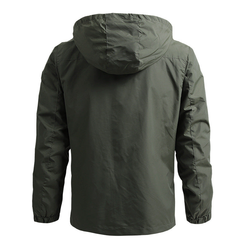 Casaco Tático Masculino Windbreaker