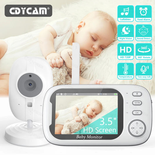 Cdycam BabyGuard: Monitor de bebé sin conexión con visión nocturna y audio bidireccional