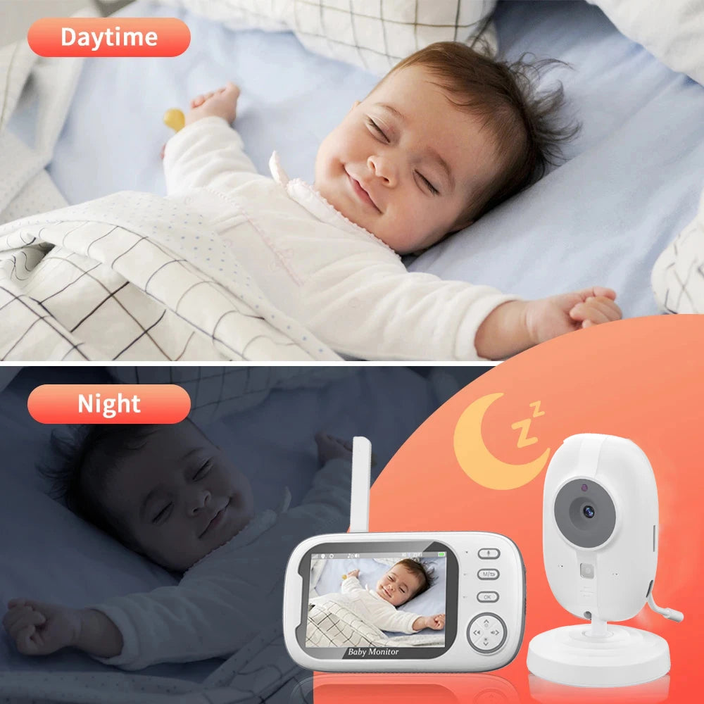 Cdycam BabyGuard: Monitor de Bebê Sem Fio com Visão Noturna e Áudio Bidirecional