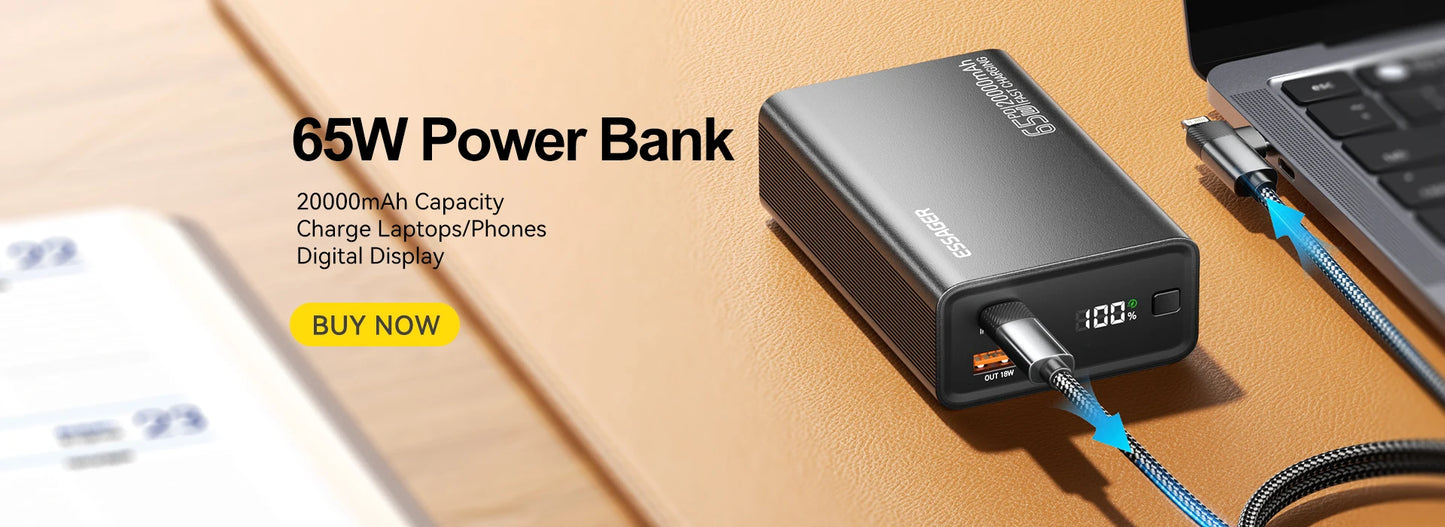 Power Bank Magnético Para IOS 20W 5000mAh