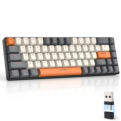 Teclado Mecânico Sem Fio