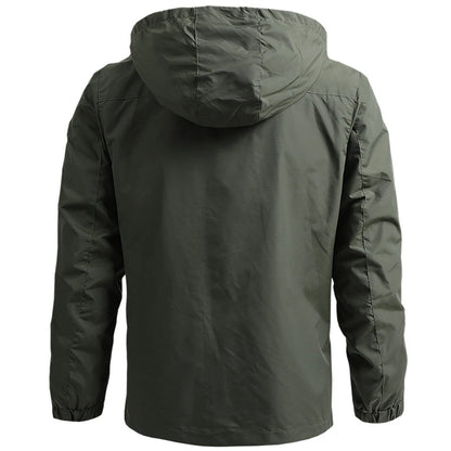 Casaco Tático Masculino Windbreaker