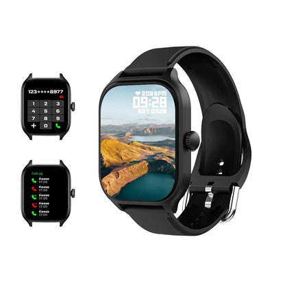 LAXASFIT H9: Smartwatch Bluetooth com Monitoramento de Saúde e Chamadas